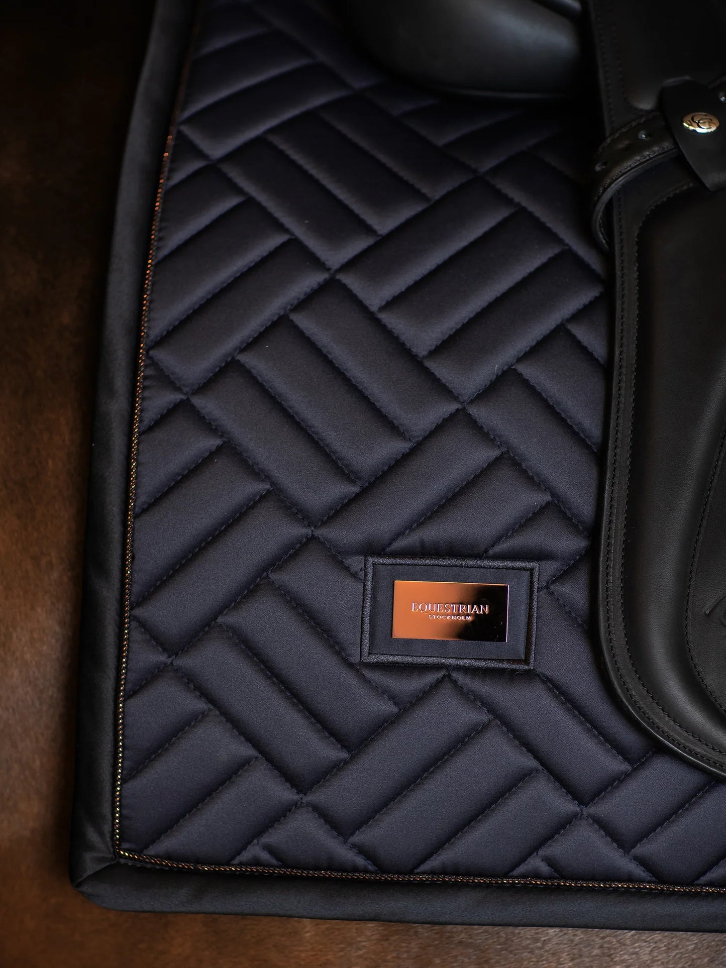 Equestrian Stockholm - Dark Ocean- Modern Dressage Saddlepad