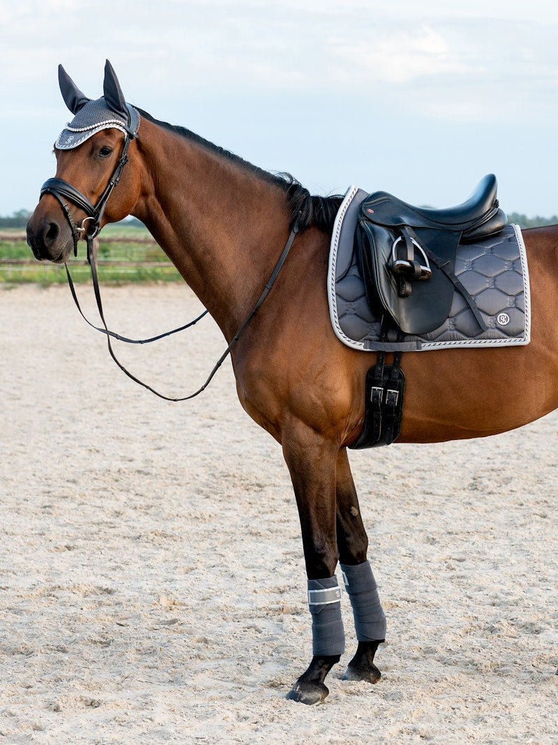 PS of Sweden Signature Saddlepad - Dressage - Lava Grey