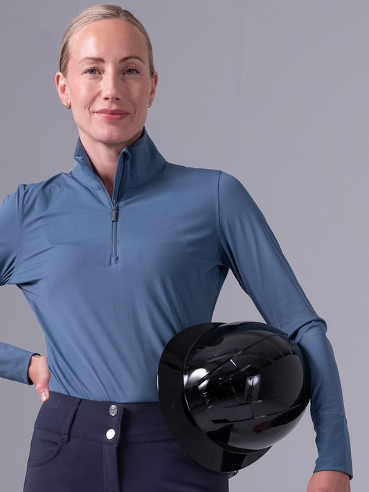 PS of Sweden - Toska Long Sleeve Base Layer - Sky Whisper