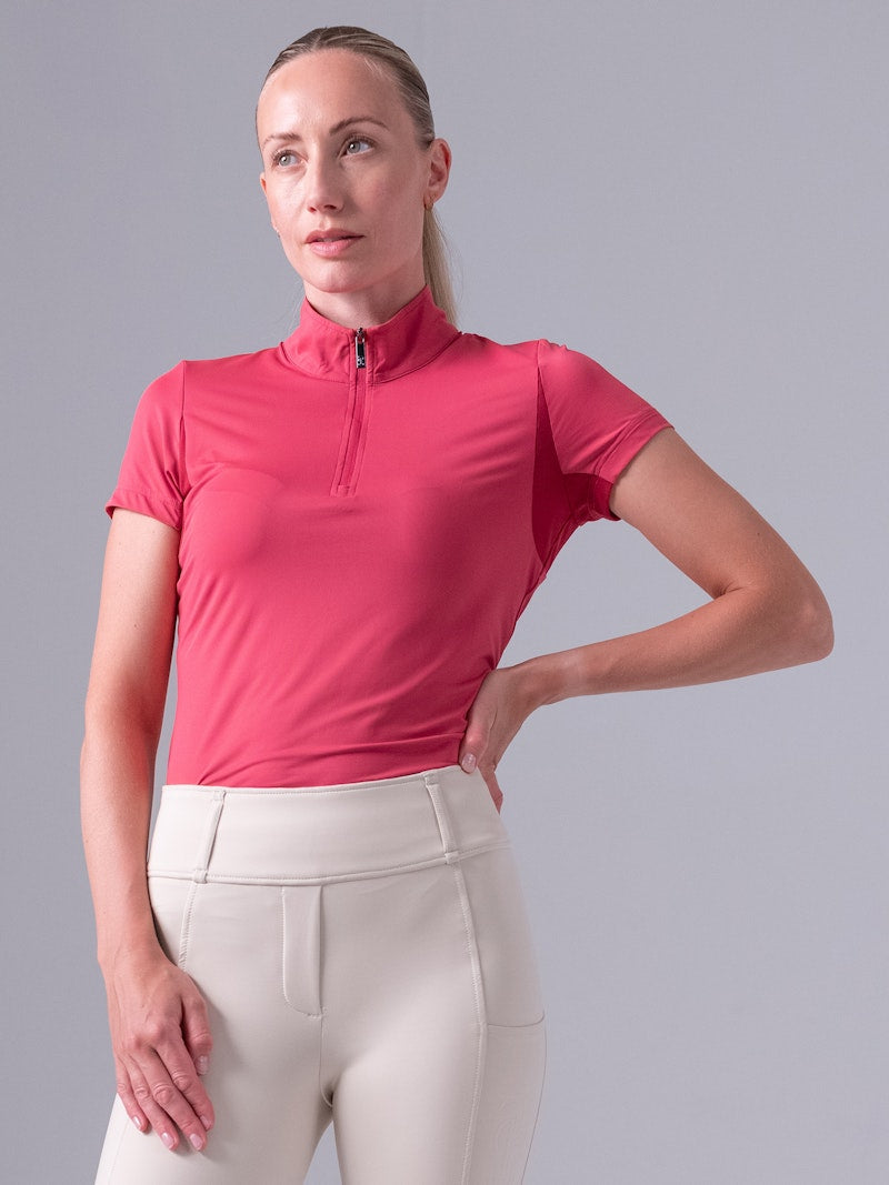 PS of Sweden - Everly Sleeve Base Layer - Scarlet Pink