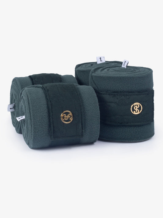 PS of Sweden Velvet Bandages - Midnight Green