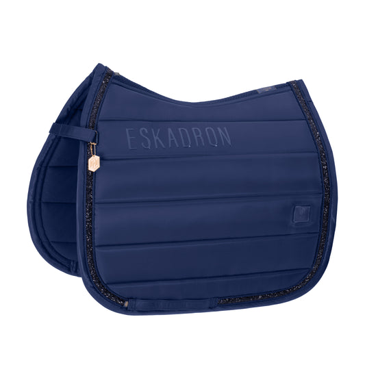 Eskadron Heritage High Gloss Jewel Saddlepad - Dressage - True Blue