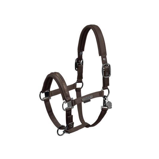 Eskadron Platinum  - Glossy Crystal Doublepin headcollar